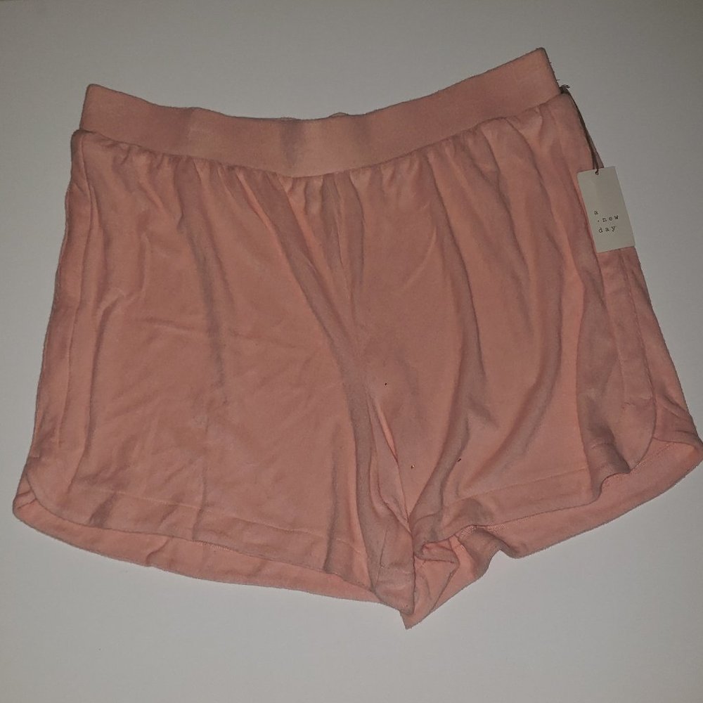 Women's French Terry Mid- Rise Pull-On Shorts